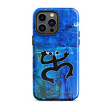 iPhone Blue Taíno Coquí case