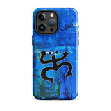 iPhone Blue Taíno Coquí case