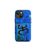 iPhone Blue Taíno Coquí case