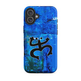 iPhone Blue Taíno Coquí case