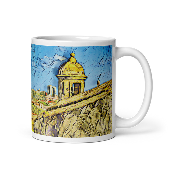 San Juan Garita art glossy mug