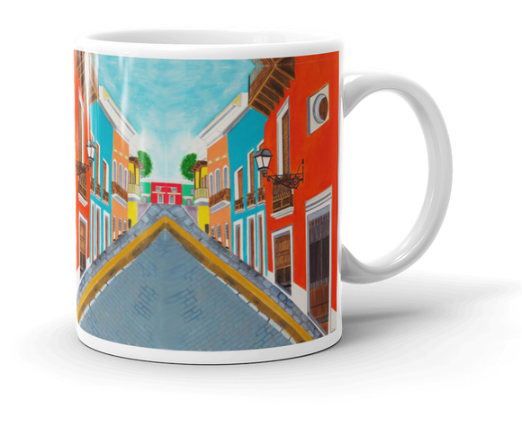 Viejo San Juan Art coffee mug