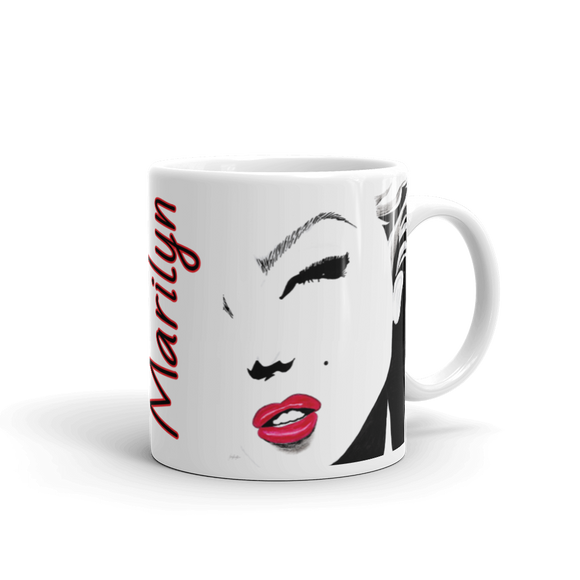 Pop Monroe coffee mug